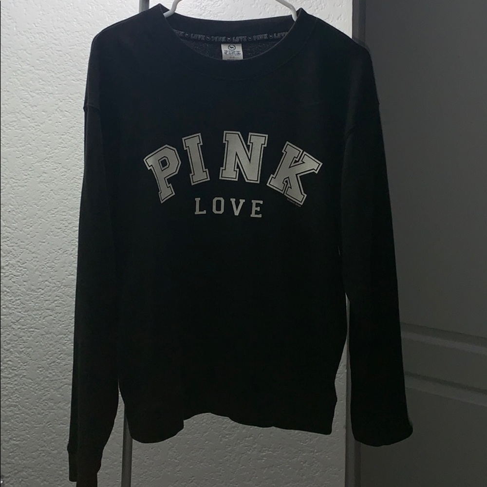 VS PINK black sweater